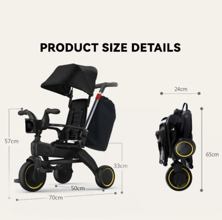 Foldable Toddler Tricycle 🚲✨